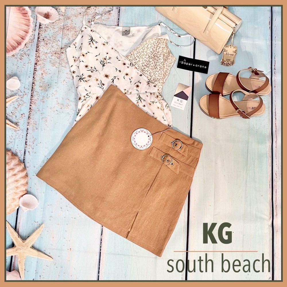 Umgee Classic Desk - Dinner Cute Lined Mini Skirt
